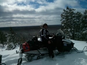 rap snowmobile tour