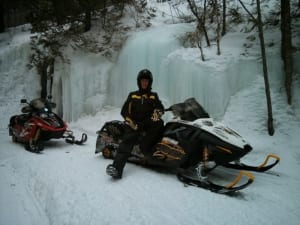 rap snowmobile tour