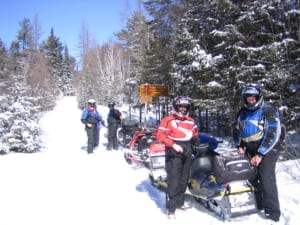 rap snowmobile tour