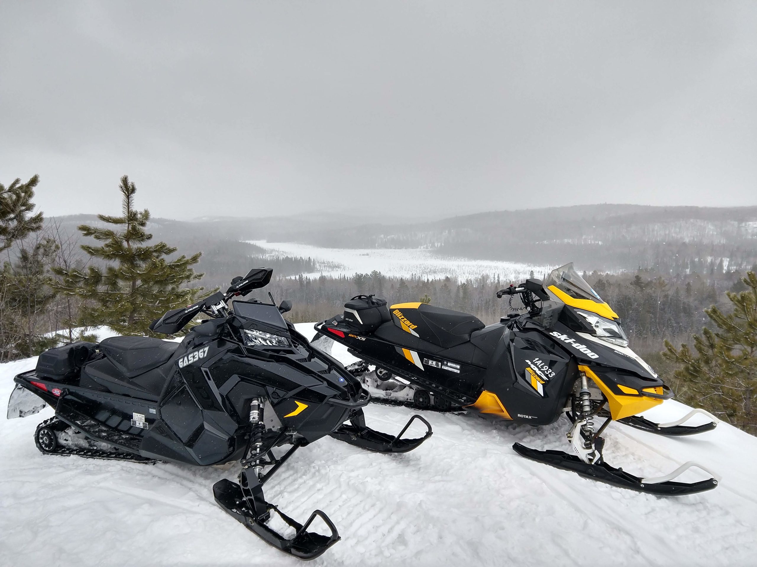 Haliburton Snowmobile Tour